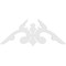 Ekena Millwork Pitch Milton Architectural Grade PVC Gable Pediment, 36"W x 16 1/2"H x 1"P (11/12) GPP036X017X100MIL - alternate 5
